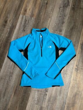 THE NORTH FACE Momentum Vapor Half Zip Jacket Running Hiking Activewear Size S